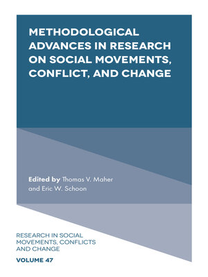 cover image of Methodological Advances in Research on Social Movements, Conflict, and Change